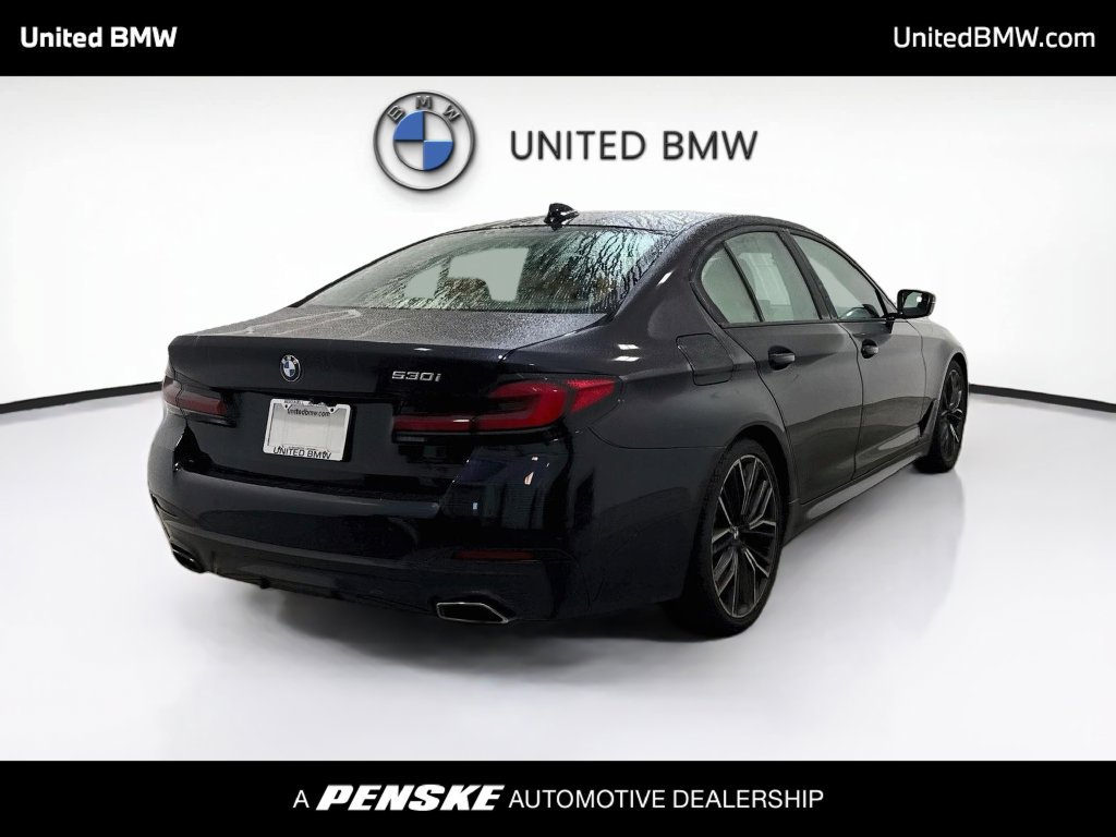 Used 2021 BMW 530i w/ M Sport Package RWD image 5