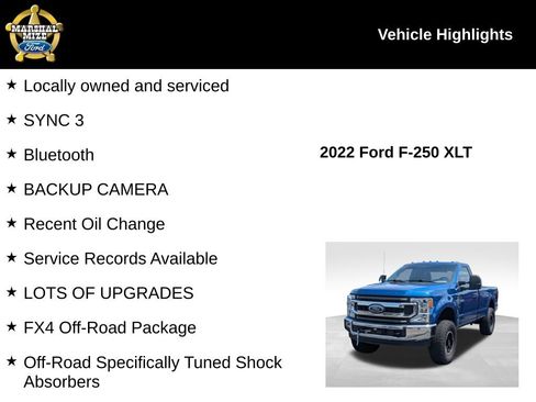 Used 2022 Ford F250 XLT w/ FX4 Off-Road Package AWD/4WD image 2