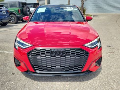 Certified 2023 Audi A3 2.0T Premium w/ Black Optic Sport Package image 3
