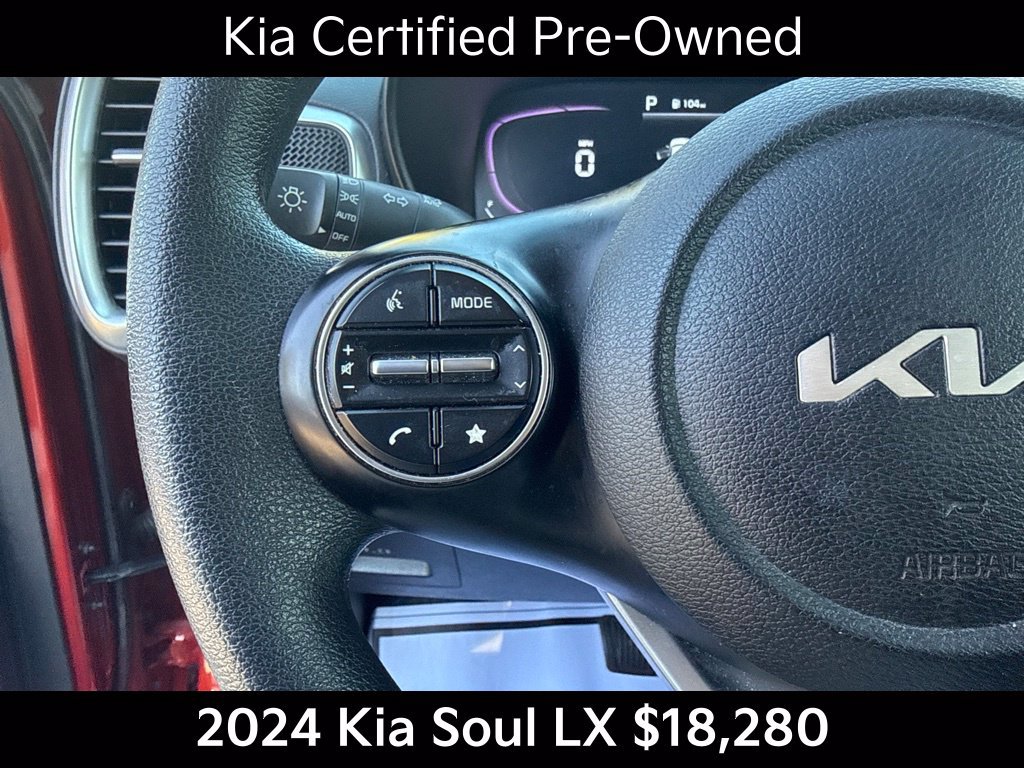 Certified 2024 Kia Soul LX FWD image 22