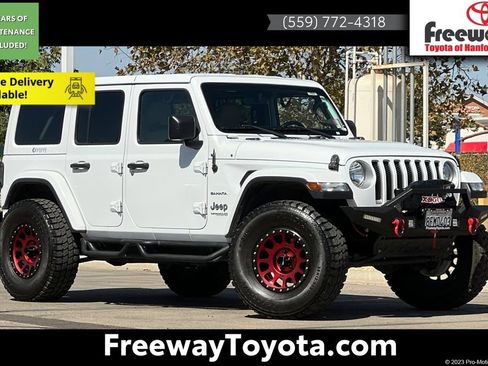 Used 2018 Jeep Wrangler Unlimited Sahara AWD/4WD image 1