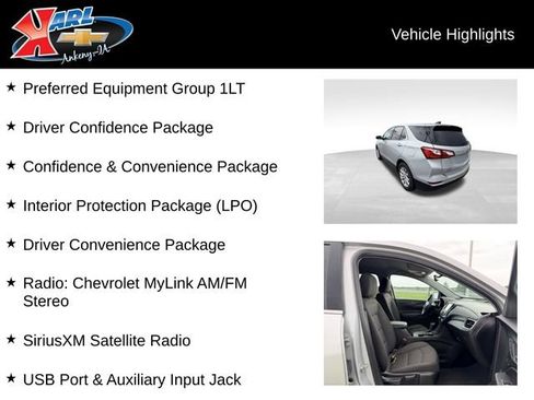 Used 2018 Chevrolet Equinox LT FWD image 2
