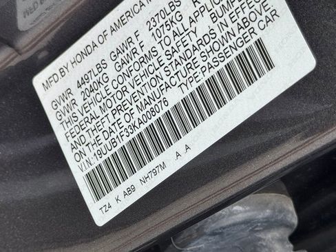 Used 2019 Acura TLX FWD image 33