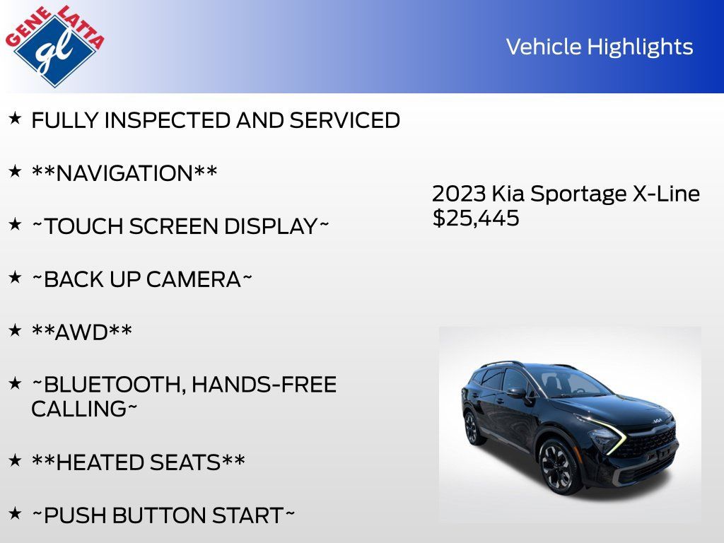 Used 2023 Kia Sportage X-Line AWD/4WD image 34