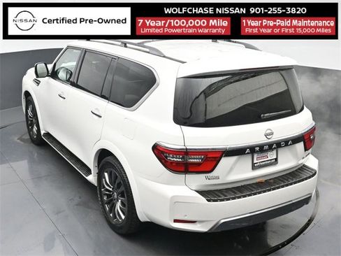 Certified 2024 Nissan Armada Platinum w/ Captain's Chairs Package image 32