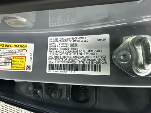 Used 2025 Honda Accord EX-L image 32
