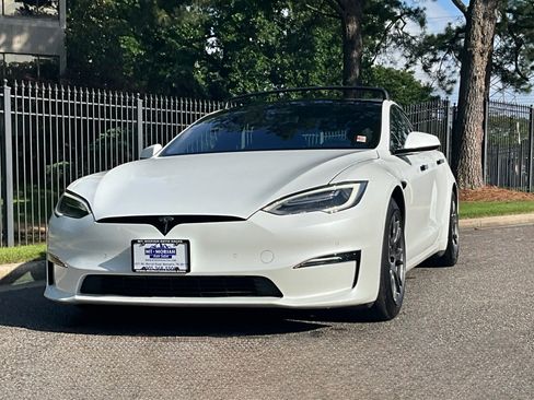 Used 2021 Tesla Model S Plaid AWD/4WD image 2