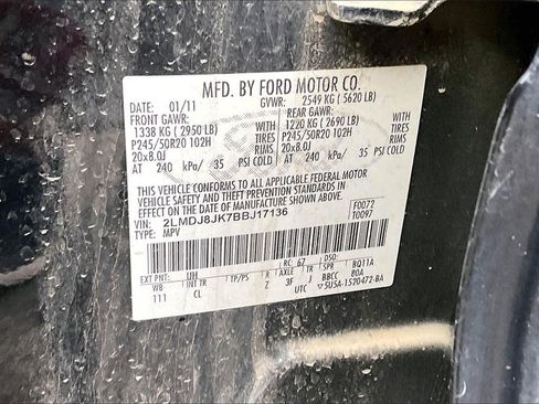 Used 2011 Lincoln MKX AWD w/ 102A Rapid Spec Order Code image 30