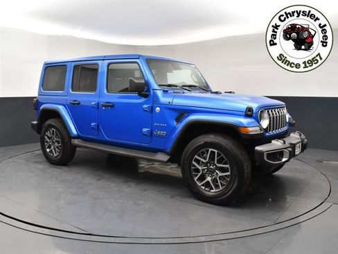 Used 2024 Jeep Wrangler Sahara w/ Technology Group image 1