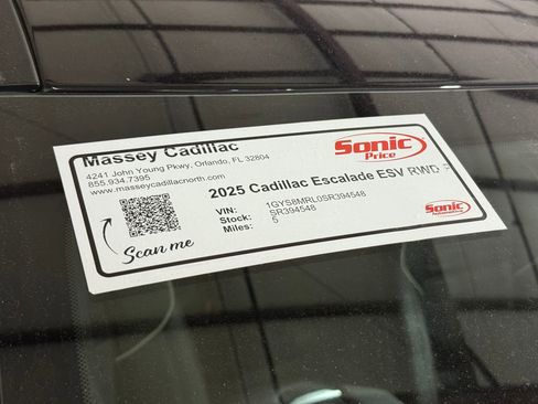 New 2025 Cadillac Escalade ESV Premium Luxury Platinum image 18