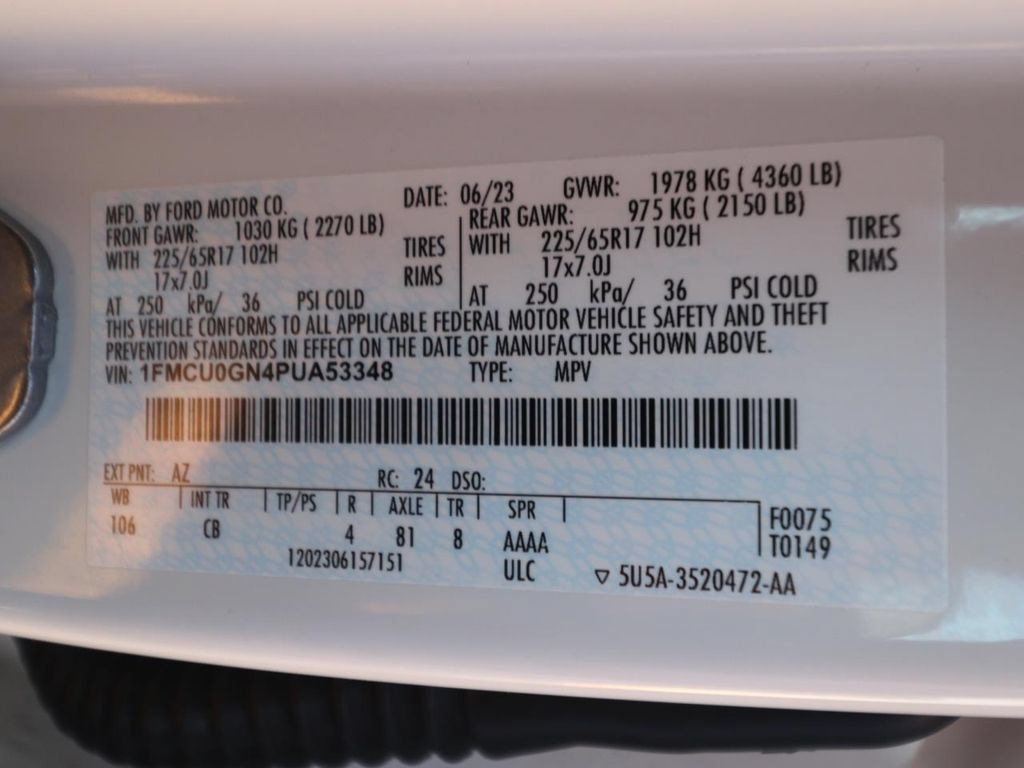Used 2023 Ford Escape Active w/ Tech Pack #2 FWD image 23
