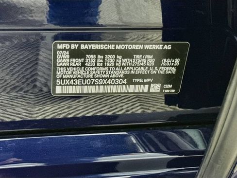 Used 2025 BMW X5 xDrive50e w/ M Sport Package AWD/4WD image 34