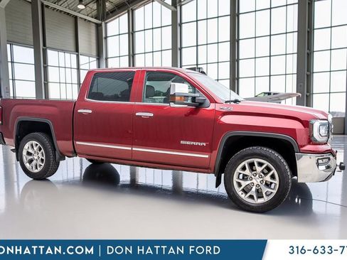 Used 2018 GMC Sierra 1500 SLT w/ SLT Premium Package AWD/4WD image 35