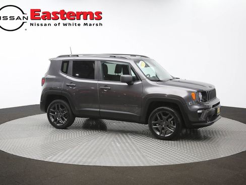 Used 2021 Jeep Renegade Latitude w/ Sun & Sound Group AWD/4WD image 48