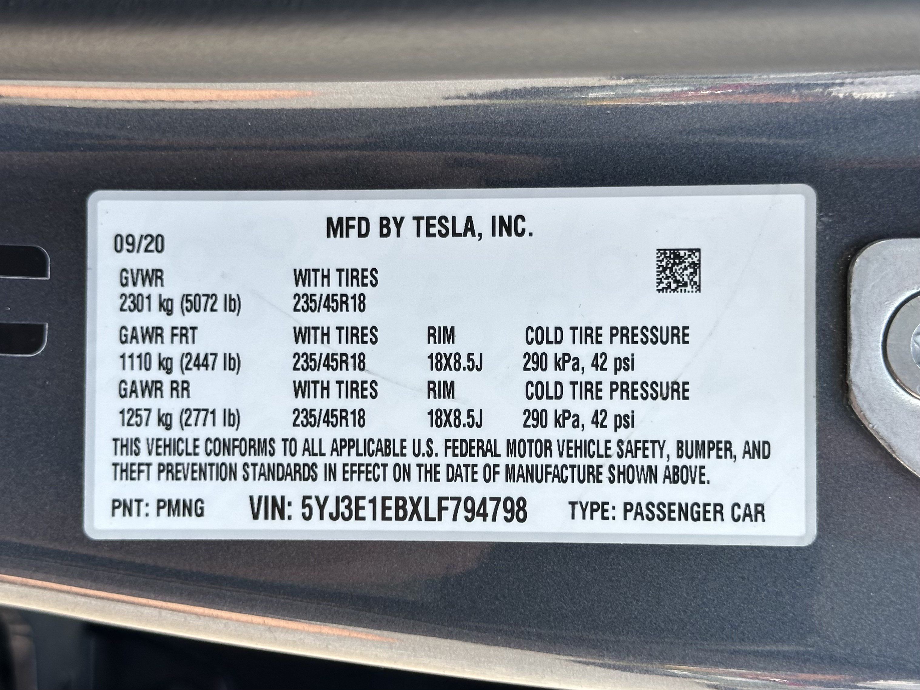 Used 2020 Tesla Model 3 Long Range AWD/4WD image 23