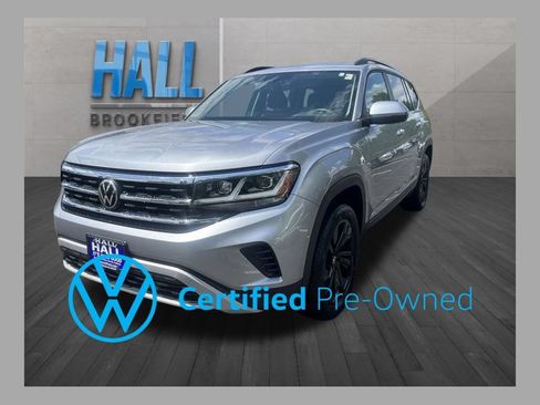 Certified 2023 Volkswagen Atlas SE w/ Black Wheel Package AWD/4WD image 1