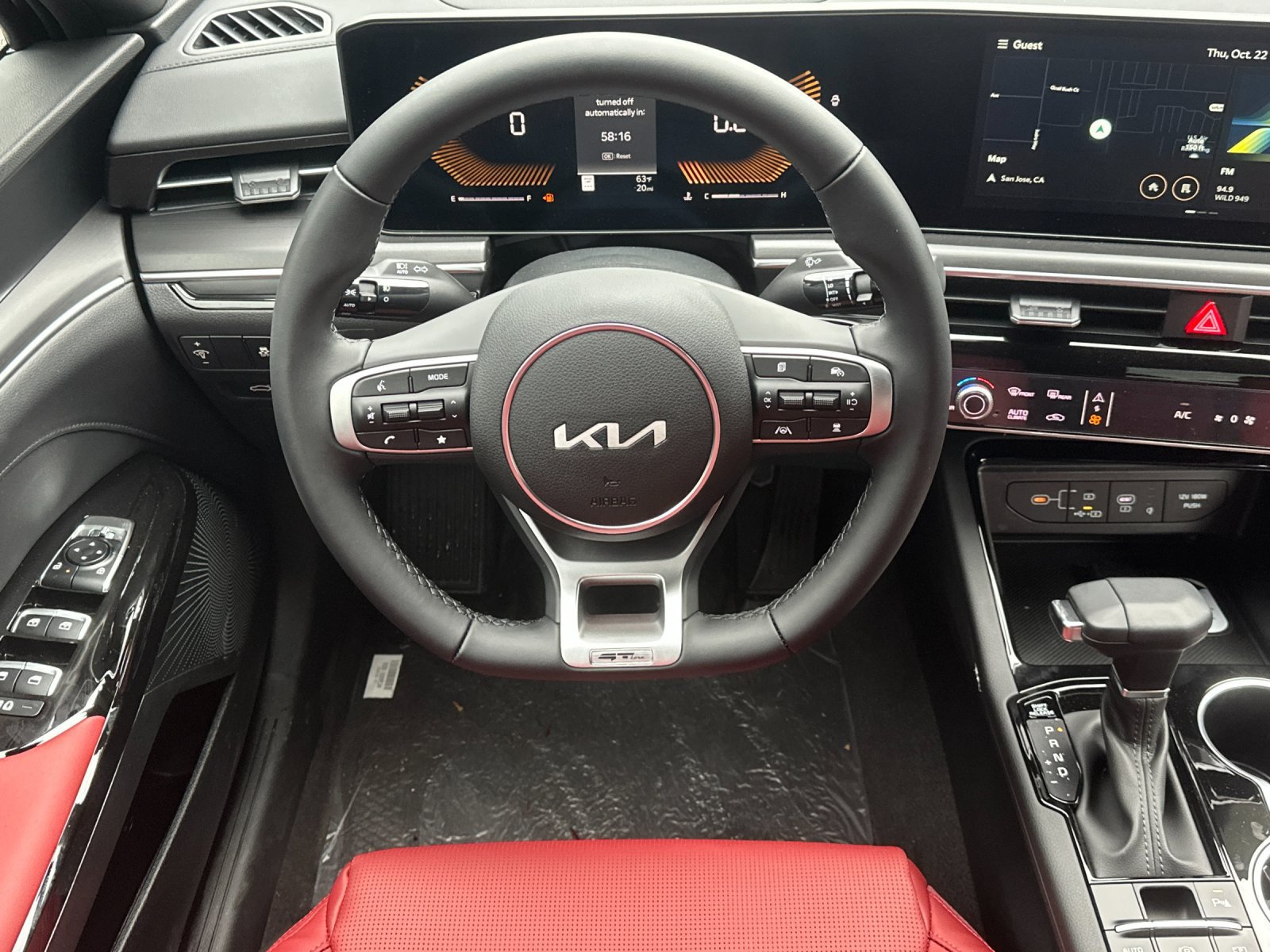 New 2026 Kia K5 GT-Line w/ GT-Line Red Interior Package FWD image 14