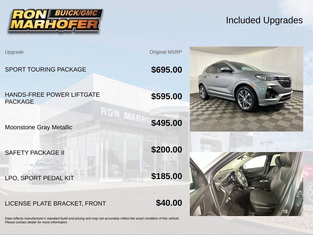 Used 2023 Buick Encore GX Select w/ Sport Touring Package FWD image 6