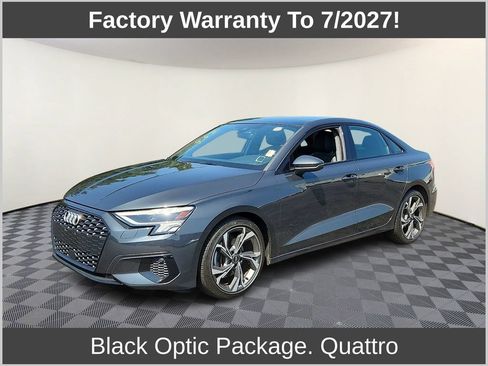 Used 2023 Audi A3 2.0T Premium w/ Black Optic Sport Package AWD/4WD image 1