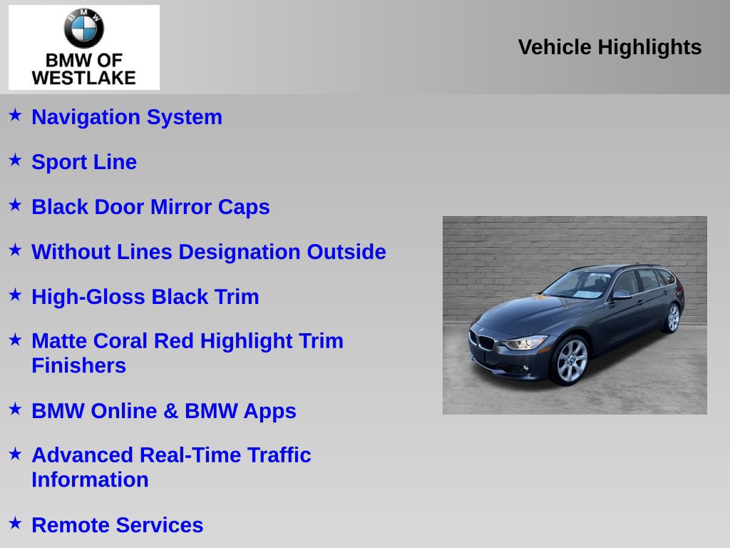 Used 2015 BMW 328i xDrive Wagon AWD/4WD image 6