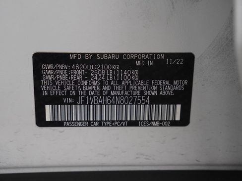 Used 2022 Subaru WRX Premium AWD/4WD image 37