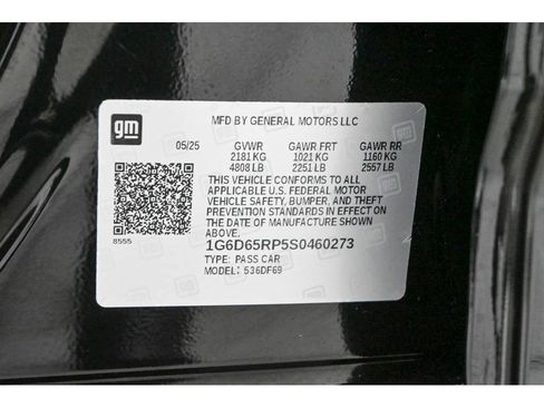 Certified 2025 Cadillac CT4 V Blackwing w/ Technology Package image 53