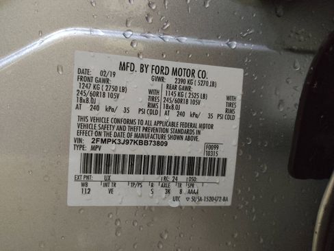 Used 2019 Ford Edge SEL w/ Equipment Group 201A image 33