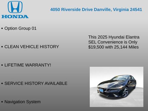Used 2025 Hyundai Elantra SEL image 7