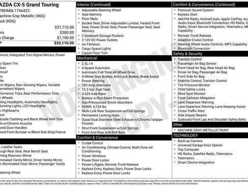 Used 2020 MAZDA CX-5 Grand Touring image 2