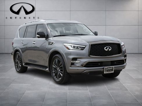 Used 2021 INFINITI QX80 Premium Select w/ All-Season Package AWD/4WD image 3