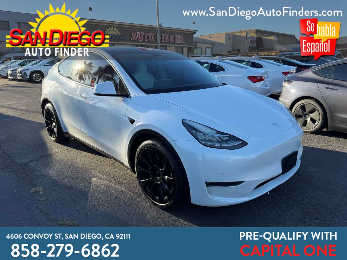 Used 2021 Tesla Model Y Long Range AWD/4WD image 1