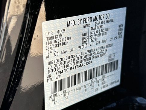 New 2026 Ford Mustang Mach-E Select w/ Interior Protection Package image 28