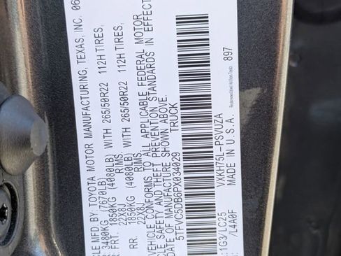 Used 2023 Toyota Tundra Capstone image 32