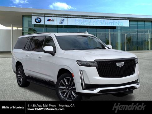 Used 2021 Cadillac Escalade ESV Sport w/ Heavy-Duty Trailer Package image 1