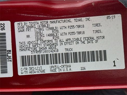 Used 2019 Toyota Tundra SR image 11