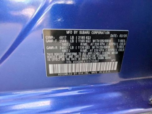 Certified 2025 Subaru Crosstrek 2.5i Limited w/ Popular Package #3A image 22