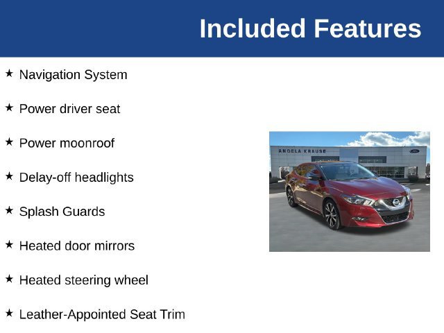 Used 2017 Nissan Maxima 3.5 SL FWD image 5