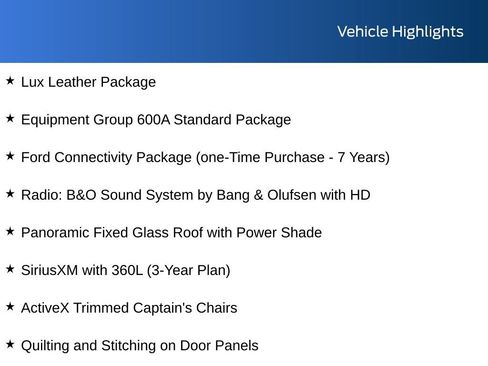 New 2026 Ford Explorer Platinum w/ LUX Leather Package AWD/4WD image 3