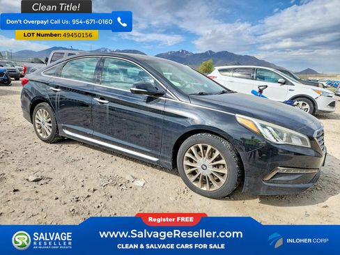 Used 2015 Hyundai Sonata Limited w/ Option Group 06 image 5