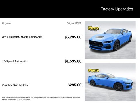 Used 2024 Ford Mustang GT Premium w/ GT Performance Package RWD image 13