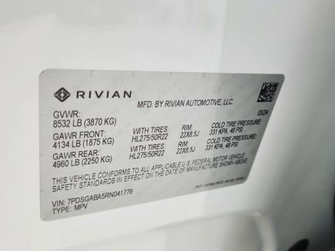 Used 2024 Rivian R1S Adventure image 62