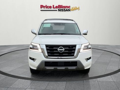 Certified 2024 Nissan Armada Platinum w/ Captain's Chairs Package image 1