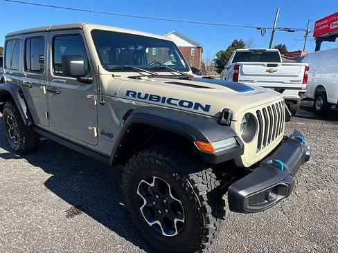 Used 2022 Jeep Wrangler Unlimited Rubicon 4xe w/ Cold Weather Group image 3