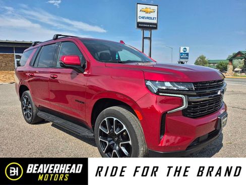Used 2021 Chevrolet Tahoe RST w/ Luxury Package AWD/4WD image 1