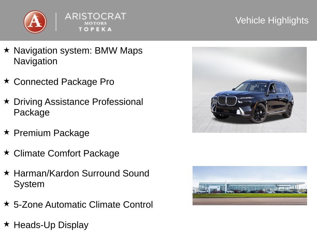 Certified 2026 BMW X7 xDrive40i AWD/4WD image 4