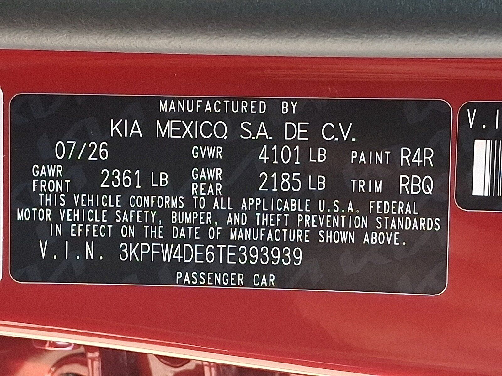 New 2026 Kia K4 EX FWD image 17