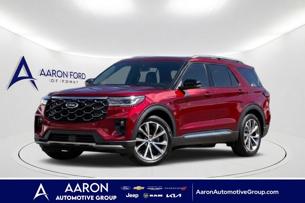 Used 2025 Ford Explorer Platinum w/ Ultimate Package RWD image 1