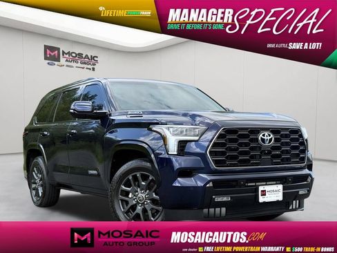 Used 2023 Toyota Sequoia Platinum AWD/4WD image 1