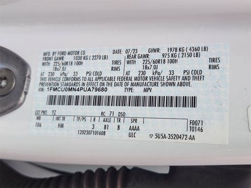 Used 2023 Ford Escape ST-Line image 31