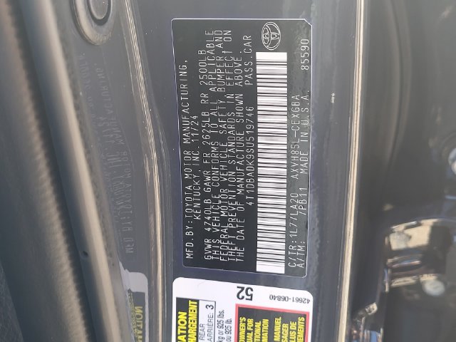 Used 2025 Toyota Camry XLE w/ Premium Package AWD/4WD image 29